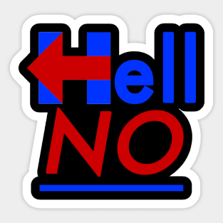 Hell na. Sticker